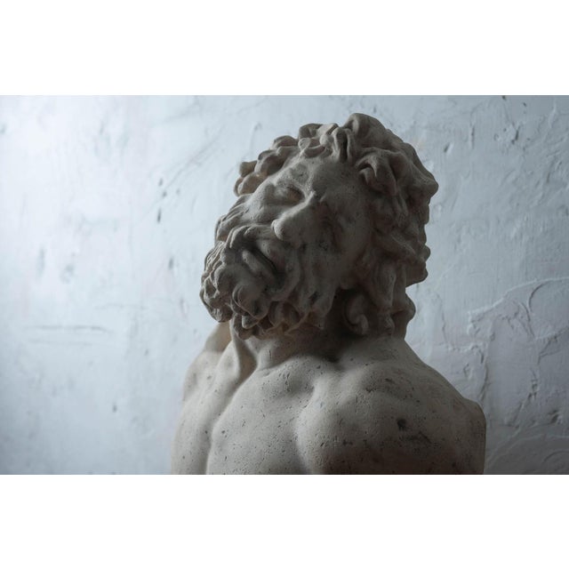 Bust of Laocoön, After the Antique, 20th Century For Sale In Savannah - Image 6 of 12