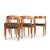 Mid-Century Modern Johannes Andersen for Uldum Møbelfabrik Mid Century Danish Teak Dining Chairs - Set of 6 For Sale - Image 3 of 10