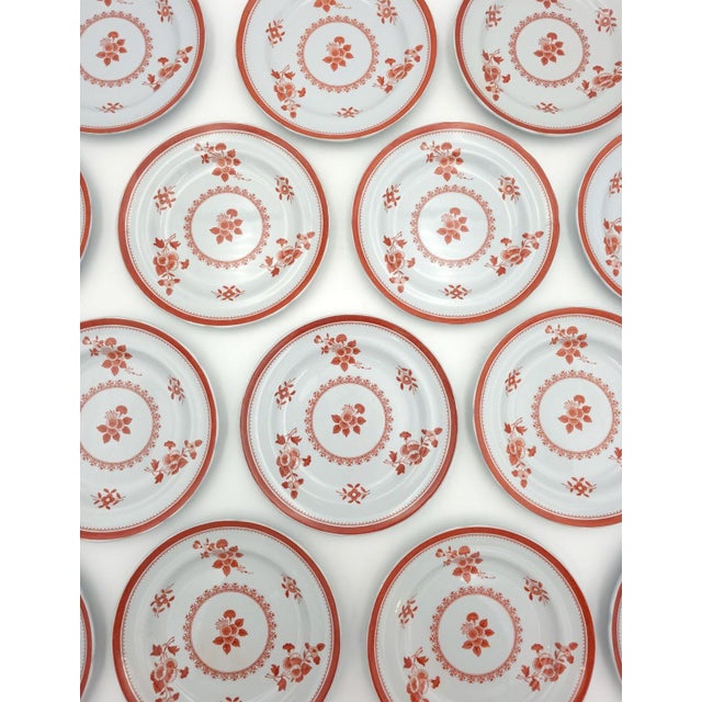 Ceramic 1920 Spode Gloucester Bread & Butter Plates - Set of Fourteen For Sale - Image 7 of 7