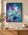 Original acrylic painting titled Spring Return by Southern Oregon artist Millie Clarke. The work features layered...
