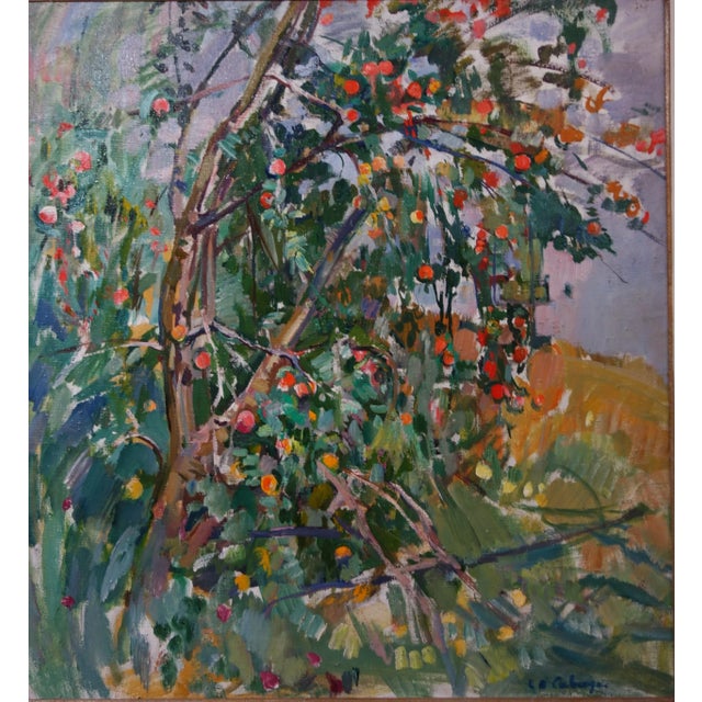 Gleb Savinov, Apple Tree, 1980 For Sale - Image 6 of 6