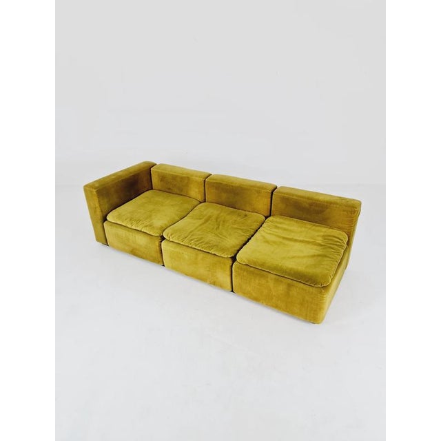 Mid-Century Green Modular Sofa from Cor, 1970s, Set of 3 For Sale - Image 14 of 18