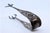 Metal Silver Ice Tongs with Claw-Shaped Tongs For Sale - Image 7 of 10