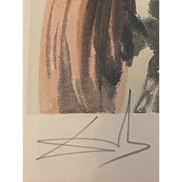 Gold Mid 20th Century Salvador Dali’s the Divine Comedy, Signed and Numbered 86/100 For Sale - Image 8 of 8