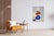 Contemporary 2026, Contemporary Painting on Canvas, Primary Tones Totem, For Sale - Image 3 of 9