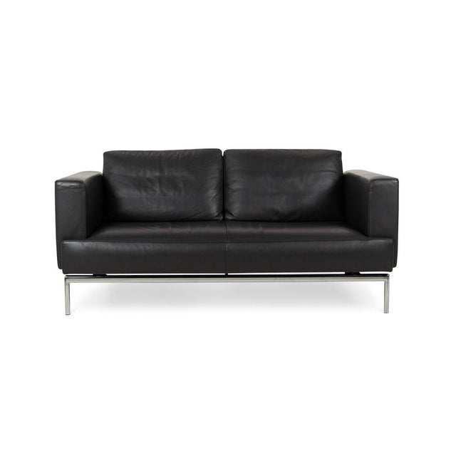 Three-Seater Sofa in Leather from FSM For Sale - Image 14 of 14