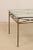 American Late 20th Century Neoclassical Elements Glass Top Dining Table For Sale - Image 3 of 12