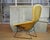 Mid-Century Modern Bertoia Bird Chair in Hopsack Orange by Harry Bertoia for Knoll International, 1990s For Sale - Image 3 of 9