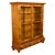 Antique Austrian Cherry Wood Biedermeier Display Library Cabinet Bookcase 1840 For Sale - Image 9 of 12