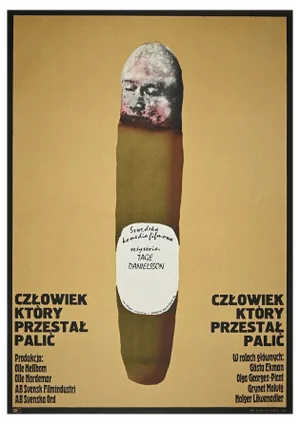 Vintage Tage Danielsson Poster by Marcin Jan Mroszczak, 1974