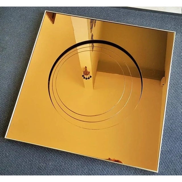 Italian Bronze Mirror by Giannoli, 1960s For Sale - Image 17 of 18