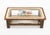 Mid-Century Modern Rectangular Coffee Table in Leather and Glass, 1970s For Sale - Image 8 of 18
