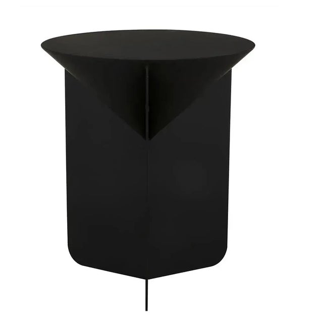 Mid-Century Modern NOIR Lora Side Table, Black Iron For Sale - Image 3 of 5