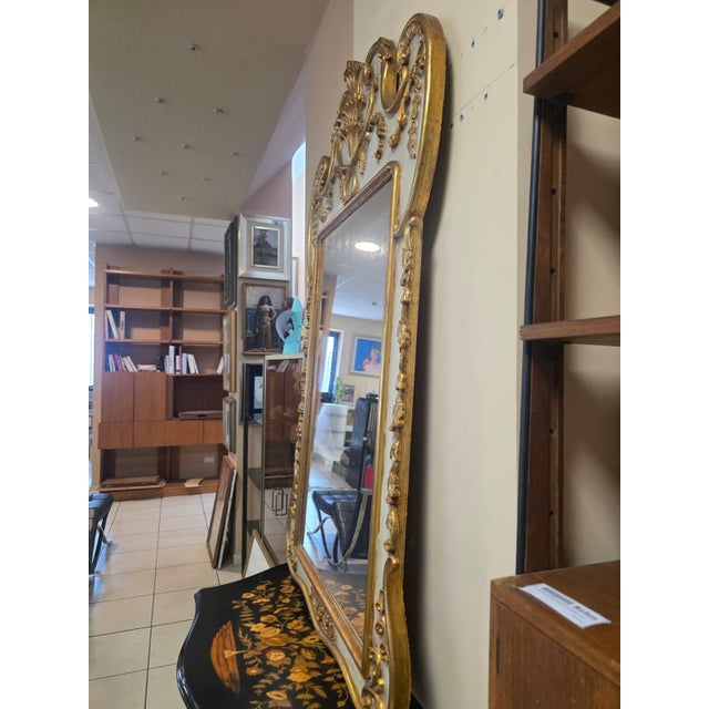 Vintage Georgian Style Mirror, 1950s For Sale - Image 6 of 12