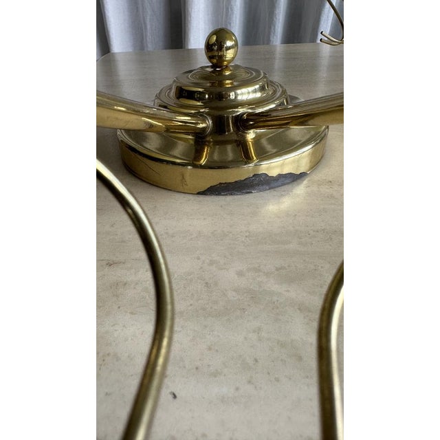 Art Deco Marble Pattern Opaline Glass and Brass Wall Lamp, 1930s For Sale - Image 18 of 18