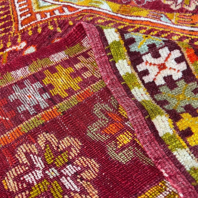 Antique Turkish Handmade Rug For Sale - Image 4 of 7