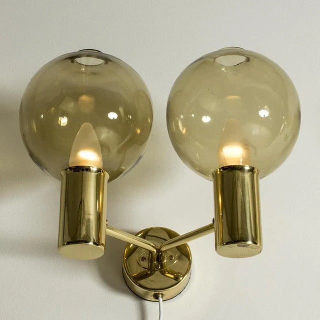 1960s Wall Lamps by Hans-Agne Jakobsson, Set of 2 For Sale - Image 5 of 8