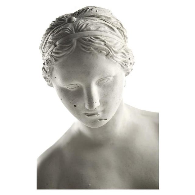 Plaster Sculpture of a Woman For Sale - Image 5 of 6
