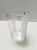 Transparent Murano Glass Vase by Carlo Moretti, Italy, 1990s For Sale - Image 6 of 14