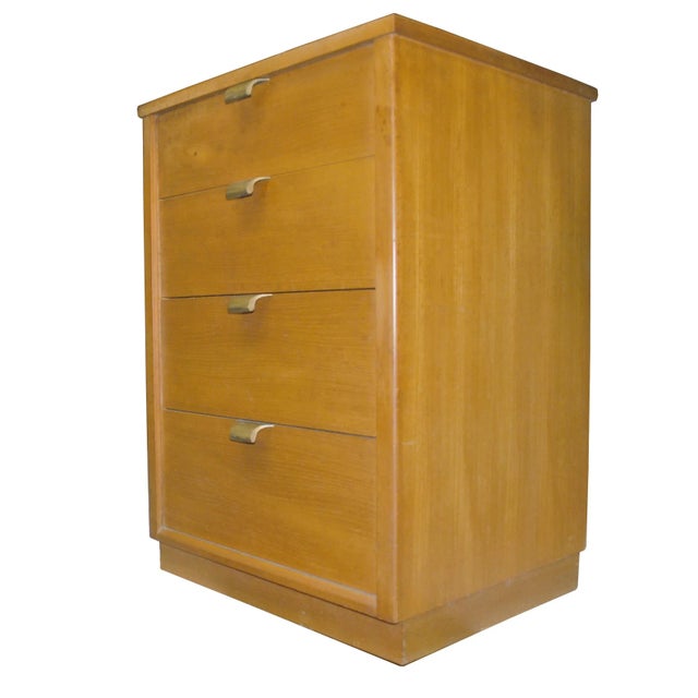 Precedent four drawer nightstand. Beautiful in design and material, the Precedent series was designed by Edward Wormley in...