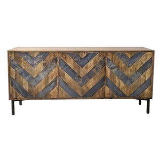 1990s Kaselstone One Unique 3 Door Credenza For Sale