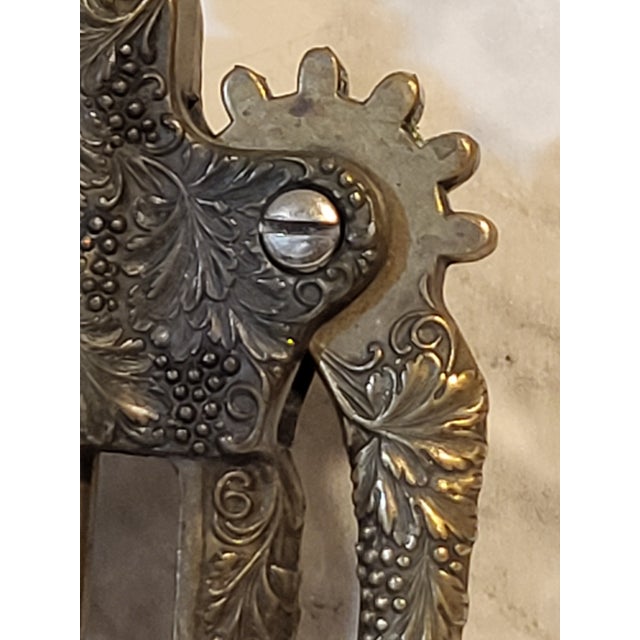 Metal Vintage Brass Wine Bottle Opener Nut Cracker For Sale - Image 7 of 12