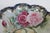 Nippon Porcelain Bowl Made in Japan Hand Painted Roses With Blue Gold Trim 4984b For Sale - Image 4 of 11