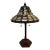 Stained Glass Tiffany Inspired Table Lamp For Sale