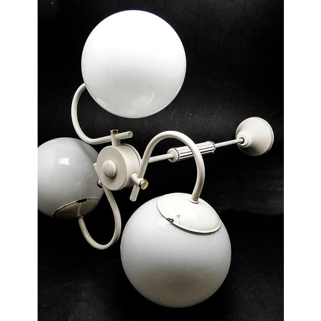 1970s Bulb Chandelier, Poland, 1970s For Sale - Image 5 of 6