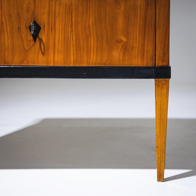 Tan Small Biedermeier Chest of Drawers, 1820 For Sale - Image 8 of 11