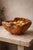 Brown Large Sculptural Olive Wooden Bowl, 1960s For Sale - Image 8 of 8