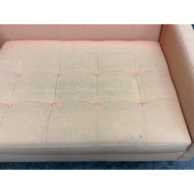 Crate & Barrel Petrie Midcentury Sofa For Sale - Image 10 of 12