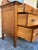 Antique American Tiger Oak Bow-Front Dresser With a Removable Beveled Swivel Mirror by A.H. Heilman & Company For Sale In Los Angeles - Image 6 of 11