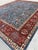 Vintage Blue Persian Sultanabad Hand-Knotted Rug, 10'00 X 14'00 For Sale - Image 4 of 9