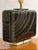 1980s Postmodern Large Black Ceramic and Lucite Table Lamps, Pair For Sale In Philadelphia - Image 6 of 12