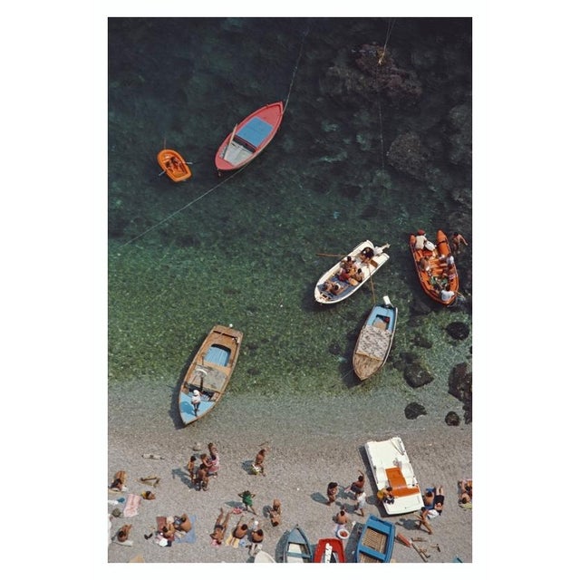 Conca dei Marini 1984 A bay in Conca dei Marini, on the Amalfi coast in Italy, August 1984. Slim Aarons Slim Aarons was...