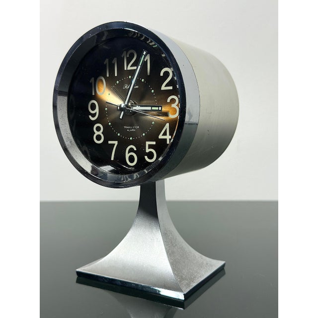 Space Age Alarm Clock from Rhythm, Japan, 1970s For Sale - Image 9 of 9