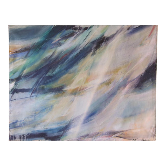 "Untitled" Oil on Canvas Painting 1963 Leon Berkowitz 1911-1987 For Sale