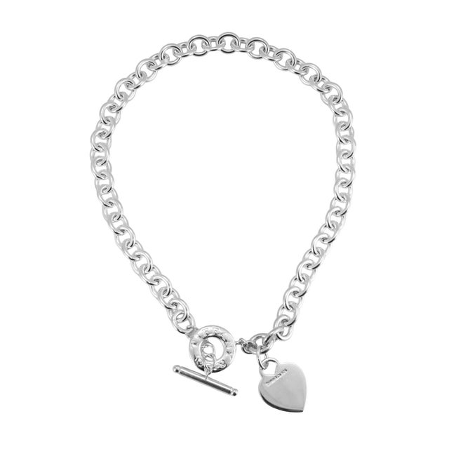 Brand: Tiffany & Co. Gender: Ladies Metal Type: 925 Sterling Silver Length: 16.00 inches Width: 9.90 mm Weight: 74.16...