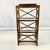 1980s Vintage Hollywood Regency Contemporary Target Design Etagere Display Case, After McGuire For Sale - Image 12 of 16