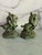 Traditional 1930s Armor Bronze Native American Indigenous Rider and Horse Bookends, Pair For Sale - Image 3 of 6