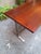 Brown Vintage Desk Table in Wood and Chromed Metal by Gianno Moscatelli for Formanova, 1960s For Sale - Image 8 of 16