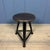Black, unmarked industrial work stool by Rowac/Bemefa from the late 1940s. "ROWAC" was founded in 1888 by Robert Wagner as...