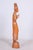 Vintage Asian Sculpture in Lacquered Wood, 1950s For Sale - Image 9 of 12