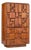 Lane Staccato Brutalist Mid Century Walnut Armoire Highboy Dresser For Sale