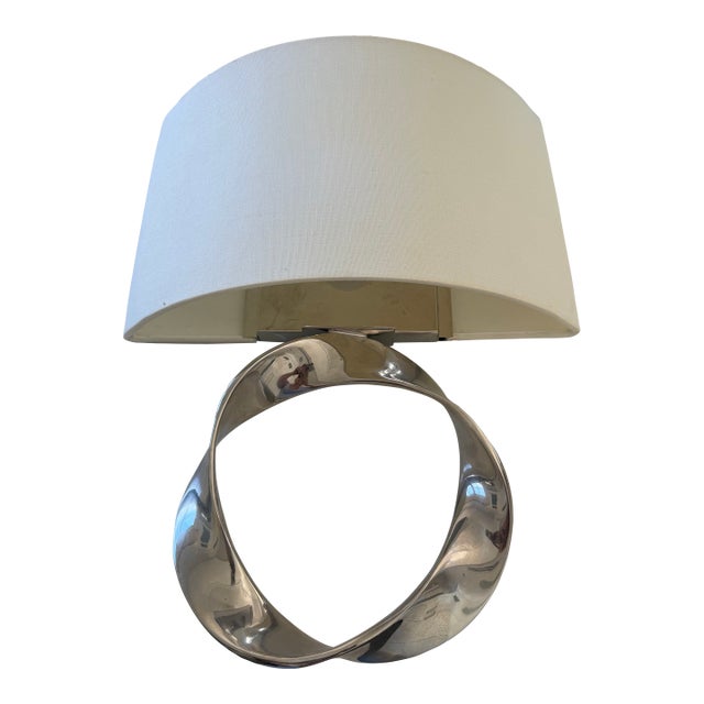 Wall Sconce - Twisted Circle (2 in Inventory) For Sale