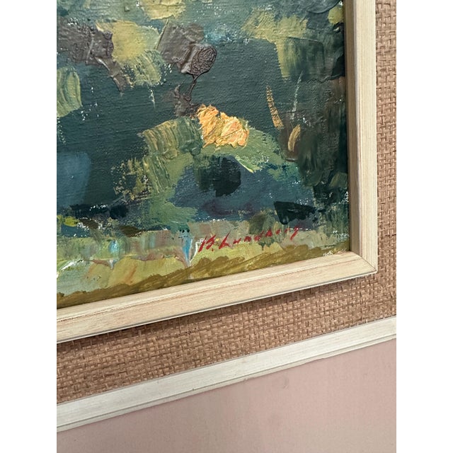 Kurt Lundberg, Landscape (Sörmlands Nalar Räven), 1950s, Oil on Canvas, Framed For Sale - Image 17 of 18