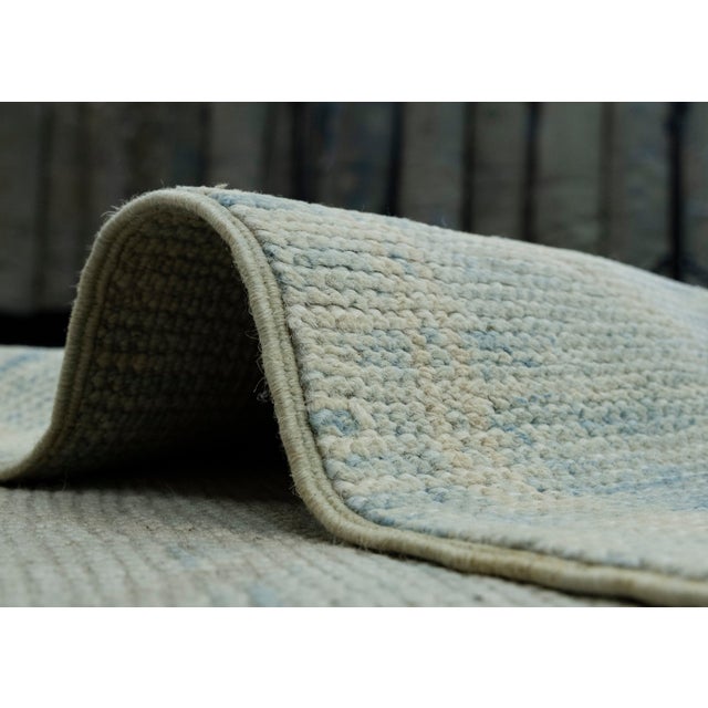 Textile Turkish Oushak Rug 2'11" x 7' #17835 For Sale - Image 7 of 8