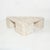1970s Triangular Travertine Table, 1970s For Sale - Image 5 of 18