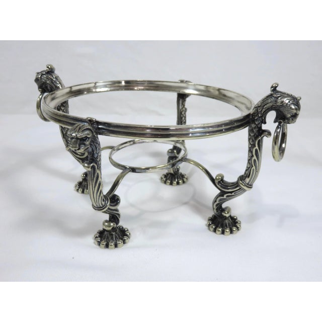 Antique English Sheffield Silverplate Egg Warmer by Elkington For Sale - Image 10 of 11